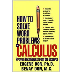 How to Solve Word Problems in Calculus(2001)