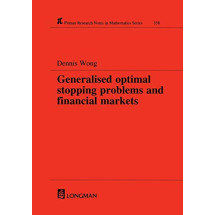 Generalised Optimal Stopping Problems and Financial Markets