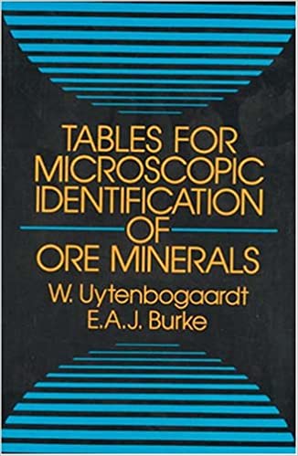 Tables for Microscopic Identification of Ore Minerals