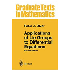 Applications of Lie Groups to Lie Groups to Differential Equations(2nd,1993)