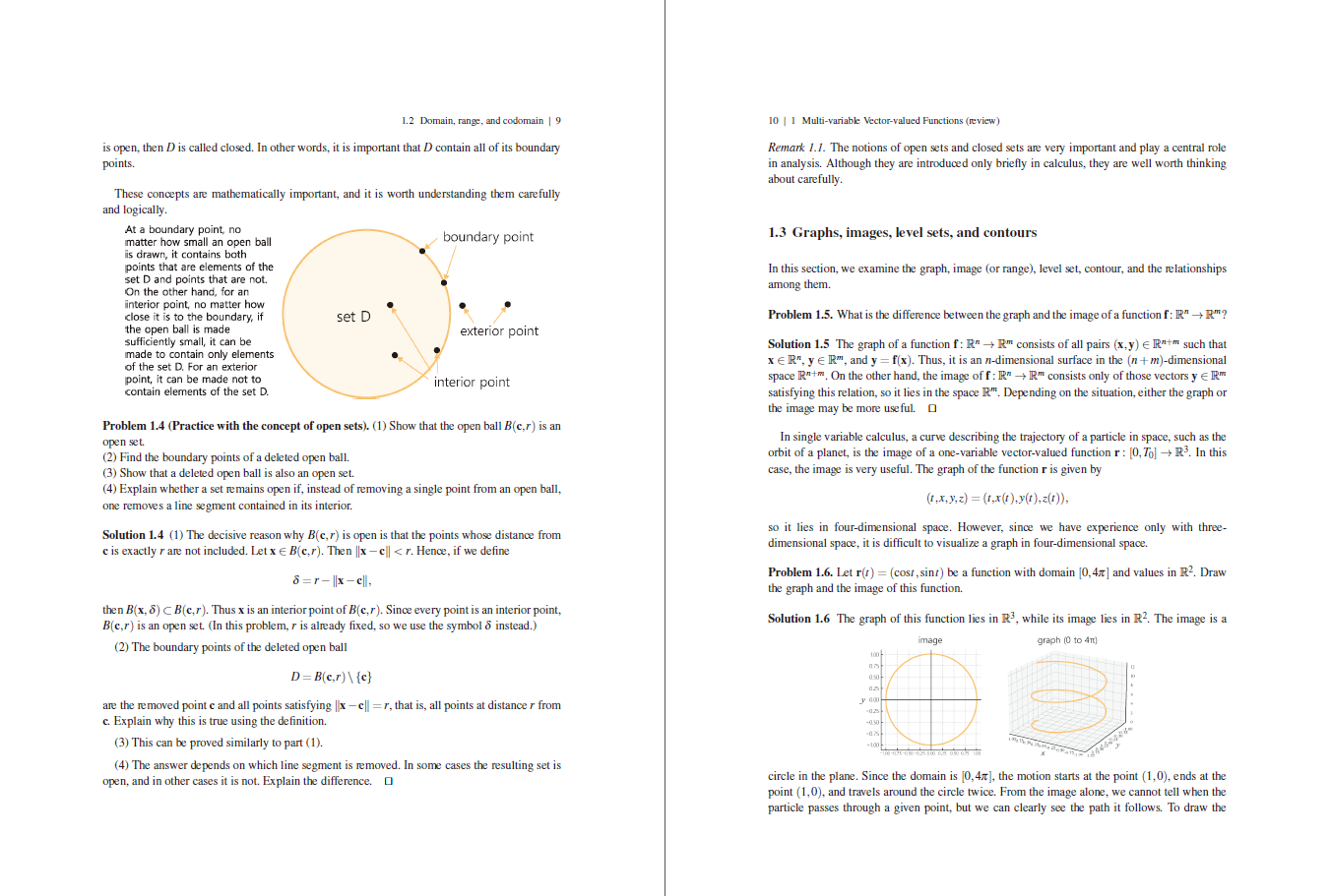 Multivariable Calculus